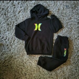 Hurley Rainbow Logo Jogger Set